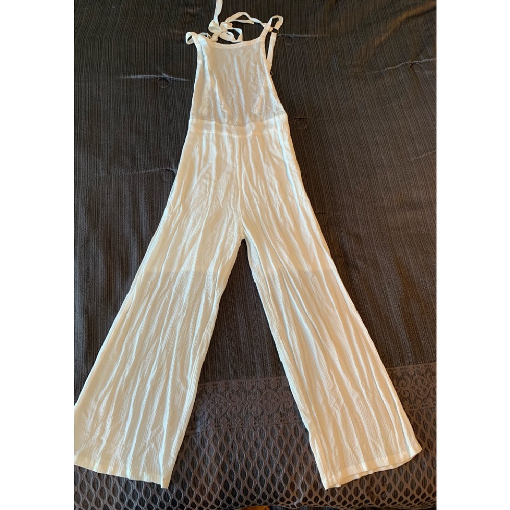 Cleobella White Jumpsuit Overall Size XS